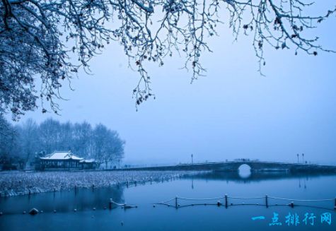 杭州西湖十景之一断桥残雪