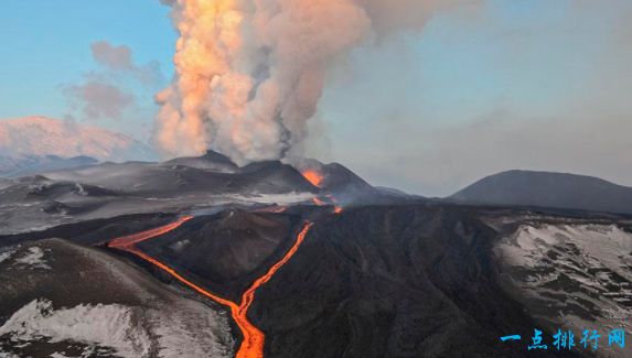 堪察加火山，俄罗斯