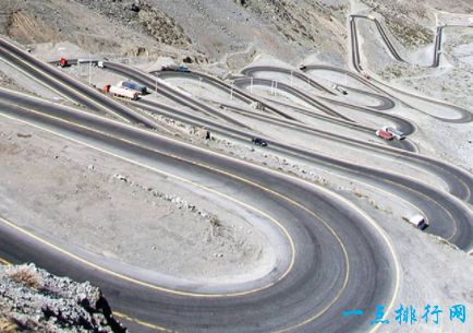 阿里卡至伊基克路线，智利