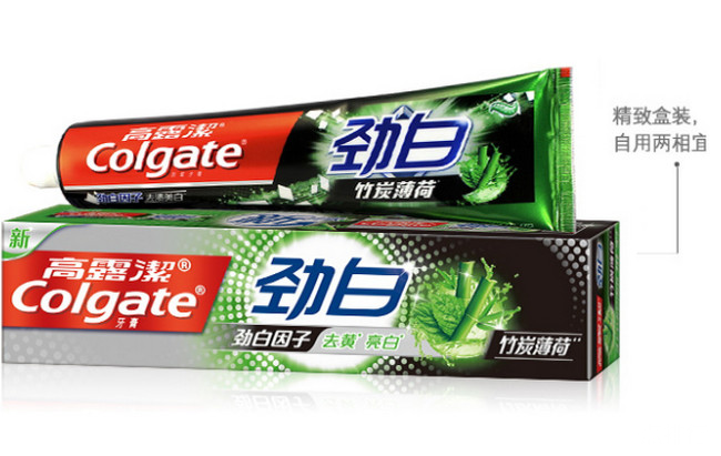 高露洁劲白牙膏‍