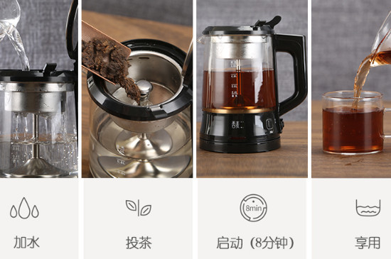 煮茶器使用步骤图解，煮茶器怎么用？